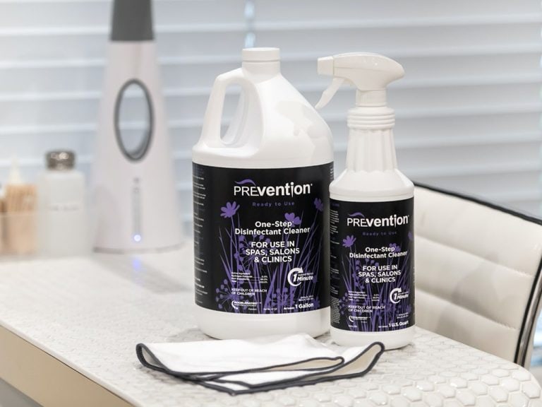 Prevention Ready-to-Use disinfectant refill gallon and spray bottle