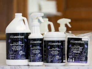 Prevention Ready-to-Use Spray, Disinfectant Wipes and refill pouch product lineup